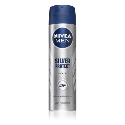 Nivea Men Silver Protect antiperspirant ve spreji 48h 150 ml