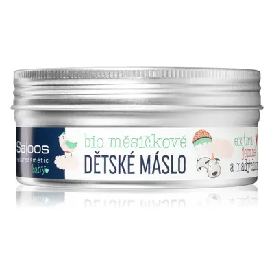 Saloos Bio Šlehaná Másla šlehané měsíčkové dětské máslo měsíček 150 ml