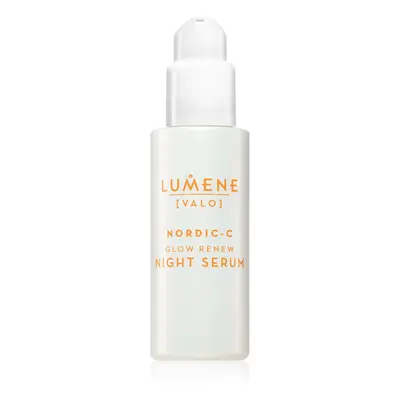 Lumene VALO Nordic-C noční sérum pro rozjasnění a vyhlazení pleti 30 ml