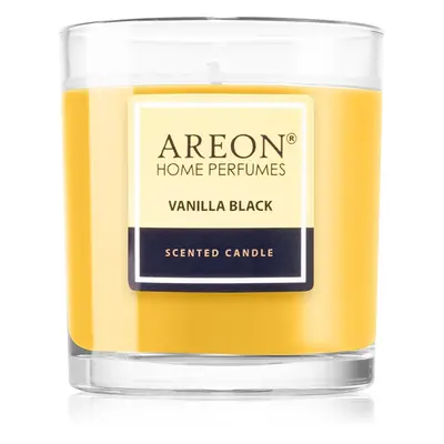 Areon Scented Candle Vanilla Black vonná svíčka 120 g