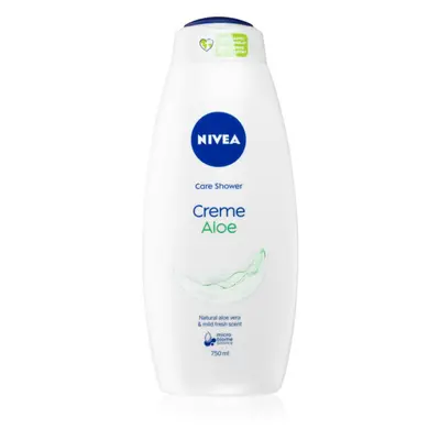 Nivea Creme Aloe pečující sprchový gel 750 ml