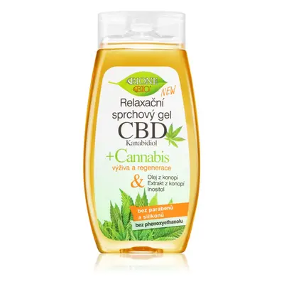 Bione Cosmetics Cannabis CBD relaxační sprchový gel s CBD 260 ml