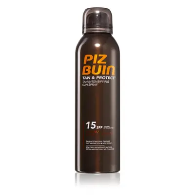 Piz Buin Tan & Protect ochranný sprej urychlující opalování SPF 15 150 ml