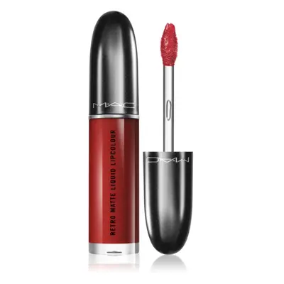 MAC Cosmetics Retro Matte Liquid Lipcolour matná tekutá rtěnka odstín Feels so Grand 5 ml