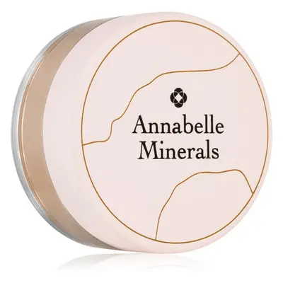 Annabelle Minerals Mineral Powder Pretty Glow transparentní sypký pudr pro rozjasnění pleti 4 g