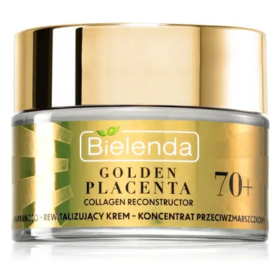 Bielenda Golden Placenta Collagen Reconstructor obnovující krém proti vráskám 70+ 50 ml