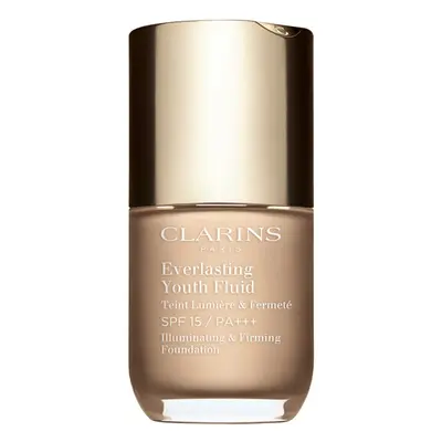 Clarins Everlasting Youth Fluid rozjasňující make-up SPF 15 odstín 105 Nude 30 ml