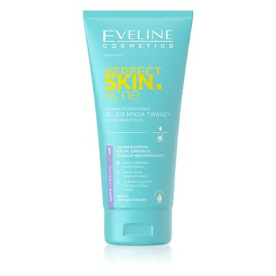 Eveline Cosmetics Perfect Skin .acne hluboce čisticí gel pro problematickou pleť, akné 150 ml