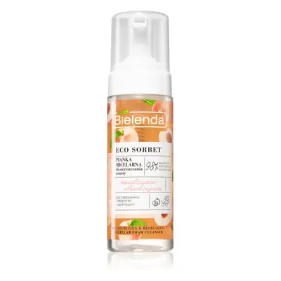 Bielenda Eco Sorbet Peach micelární čisticí pěna 150 ml