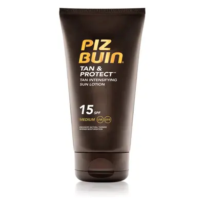 Piz Buin Tan & Protect ochranné mléko urychlující opalování SPF 15 150 ml