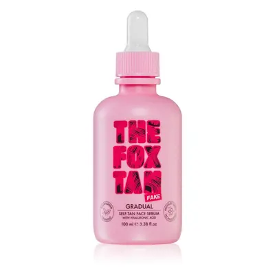 The Fox Tan Gradual samoopalovací kapky na obličej 100 ml