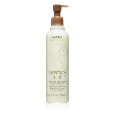 Aveda Rosemary Mint Hand and Body Wash jemné mýdlo na ruce a tělo 250 ml