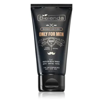 Bielenda Only for Men Barber Edition čisticí pasta 3 v 1 150 g