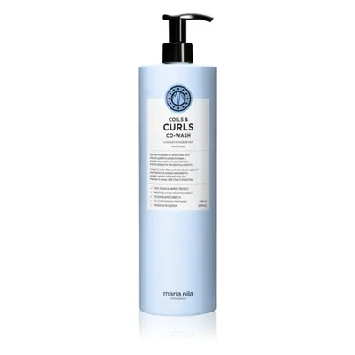 Maria Nila Coils & Curls Co-Wash šampon a kondicionér pro vlnité a kudrnaté vlasy 1000 ml