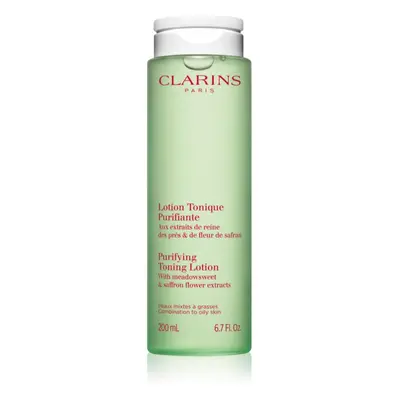 Clarins Cleansing Purifying Toning Lotion čisticí tonikum pro smíšenou až mastnou pokožku 200 ml