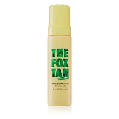 The Fox Tan Rapid Banana Whip přípravek k urychlení a prodloužení opálení bez ochranného faktoru