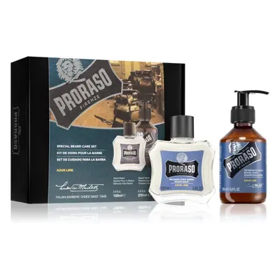 Proraso Set Beard Classic dárková sada pro muže Azur Lime