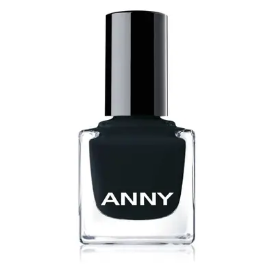 ANNY Color Nail Polish lak na nehty odstín 346 Deep Black Chief 15 ml