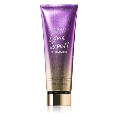 Victoria's Secret Love Spell Shimmer tělové mléko pro ženy 236 ml