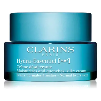 Clarins Hydra-Essentiel [HA²] Silky Cream hydratační a zpevňující denní krém s kyselinou hyaluro