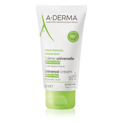 A-Derma Universal Cream univerzální krém s kyselinou hyaluronovou 50 ml