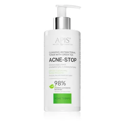 Apis Natural Cosmetics Acne-Stop Home TerApis zklidňující čisticí tonikum pro mastnou a problema