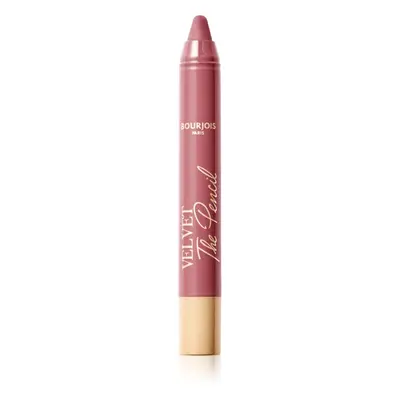 Bourjois Velvet the Pencil rtěnka v tužce s matným efektem odstín 03 In Mauve Again 1,8 g