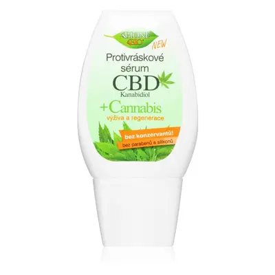 Bione Cosmetics Cannabis CBD vyživující sérum proti vráskám 40 ml