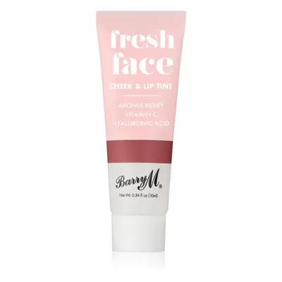 Barry M Fresh Face multifunkční líčidlo líčidlo na rty a tváře odstín Deep Rose 10 ml