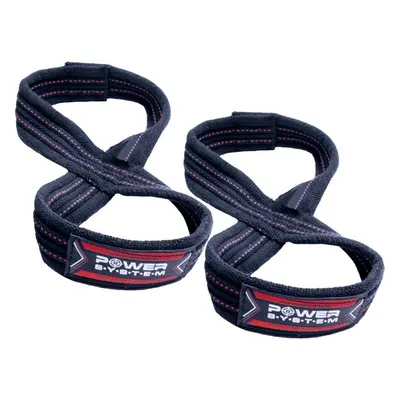 Power System Figure 8 Straps posilovací trhačky barva Red S/M 2 ks