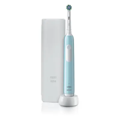 Oral B Pro Series 1 Blue elektrický zubní kartáček s pouzdrem Blue 1 ks