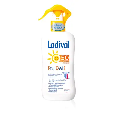 Ladival Pro Děti dětský sprej na opalování SPF 50 200 ml