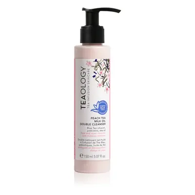 Teaology Cleansing Peach Tea Milk Oil Double Cleanser odličovací mléko s olejem 150 ml