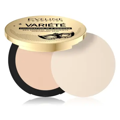 Eveline Cosmetics Variété minerální kompaktní pudr s aplikátorem odstín 01 Light 8 g