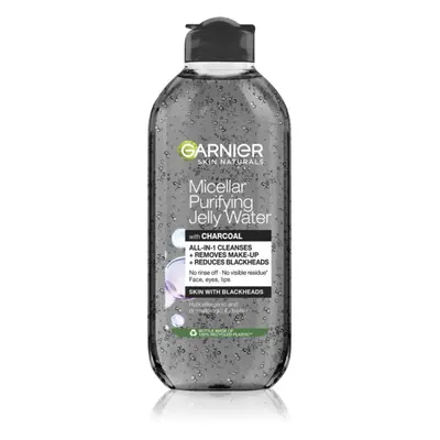 Garnier Skin Naturals Pure Charcoal gelová micelálrní voda s aktivním uhlím 400 ml