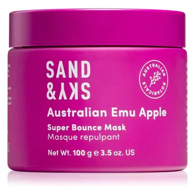 Sand & Sky Australian Emu Apple Super Bounce Mask hydratační a rozjasňující maska na obličej 100