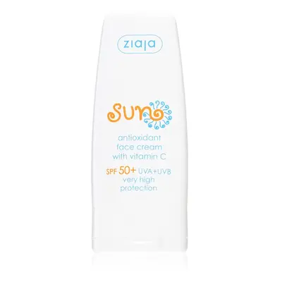 Ziaja Sun antioxidační pleťový krém s vitaminem C SPF 50+ 50 ml