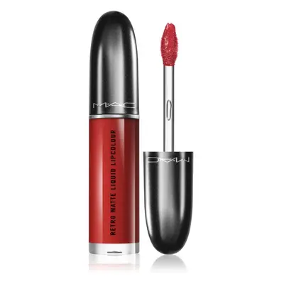 MAC Cosmetics Retro Matte Liquid Lipcolour matná tekutá rtěnka odstín Fashion Legacy 5 ml