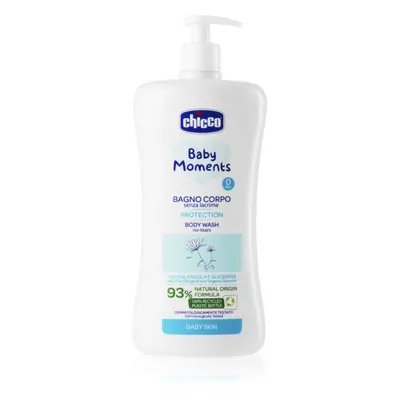 Chicco Baby Moments Protection šampon na celé tělo pro děti od narození 0 m+ 750 ml