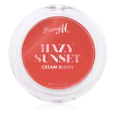 Barry M Hazy Sunset krémová tvářenka odstín Horizon Glow 6 g