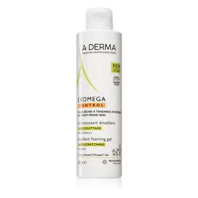 A-Derma Exomega Control zvláčňující mycí gel pro suchou až atopickou pleť 200 ml