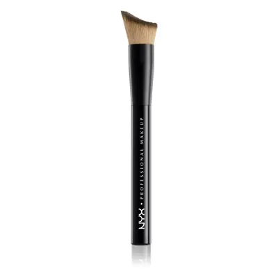 NYX Professional Makeup Total Control Foundation Brush štětec na make-up 1 ks