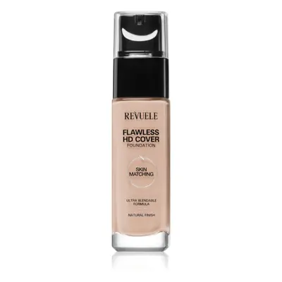 Revuele Flawless HD Cover Foundation lehký make-up pro dokonalý vzhled odstín 01 Ivory 33 ml