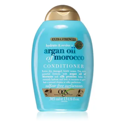 OGX Argan Oil Of Morocco Extra Strenght obnovující kondicionér pro poškozené vlasy 385 ml