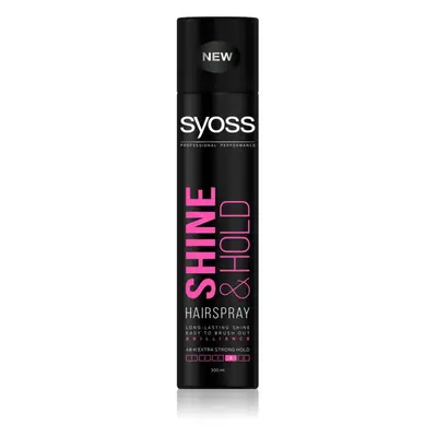 Syoss Shine & Hold lak na vlasy pro lesk 300 ml