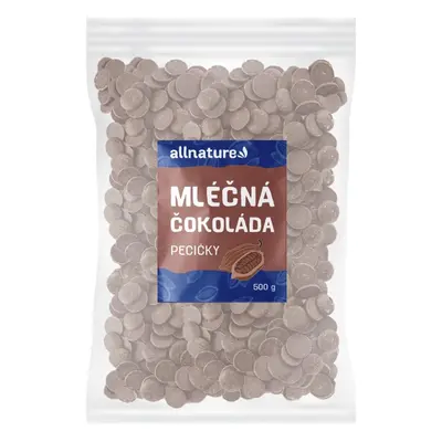 Allnature Pecičky Mléčná čokoláda mléčná čokoláda 500 g