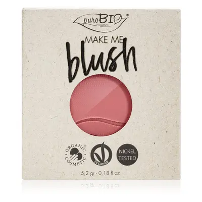 puroBIO Cosmetics Long-lasting Blush Refill dlouhotrvající tvářenka náplň 5,2 g