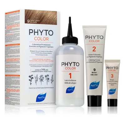 Phyto Color barva na vlasy bez amoniaku odstín 9 Very Light Blonde