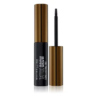 MAYBELLINE NEW YORK Tattoo Brow semi-permanentní gelová barva na obočí odstín Light Brown 4.6 g