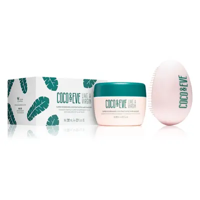 Coco & Eve Like A Virgin Super Nourishing Coconut & Fig Hair Masque sada pro dokonalý vzhled vla